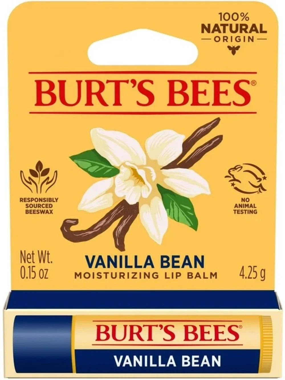 Burt's Bees Vanilla Bean Lip Balm